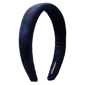 Alpenflüstern ADV151 Babycord Costume Headband Women's Hair Accessories Headband Non-Slip for Dirndl (Blue)