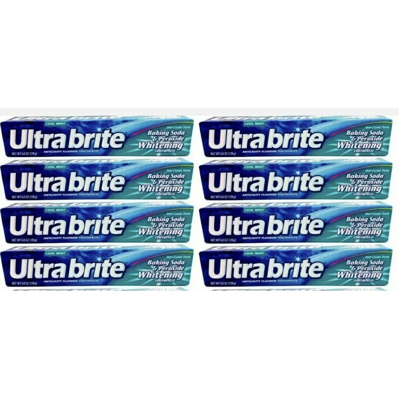 lot of 3 Ultra Brite Cool Mint Toothpaste with Baking