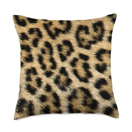 Leopard Animal Print Cheetah Throw Pillow