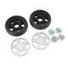 4 Set Luggage Wheels Rotating Flexible Luggage Suitcase Replacement Wheels