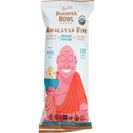 Lesser Evil Popcorn - Organic - Himalayan Pink - .88 Ounce - case of 18, United States, 18 Count