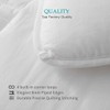 Oaken-Cat 100% Cotton Cover Down Alternative Comforter Oversized Queen Size-