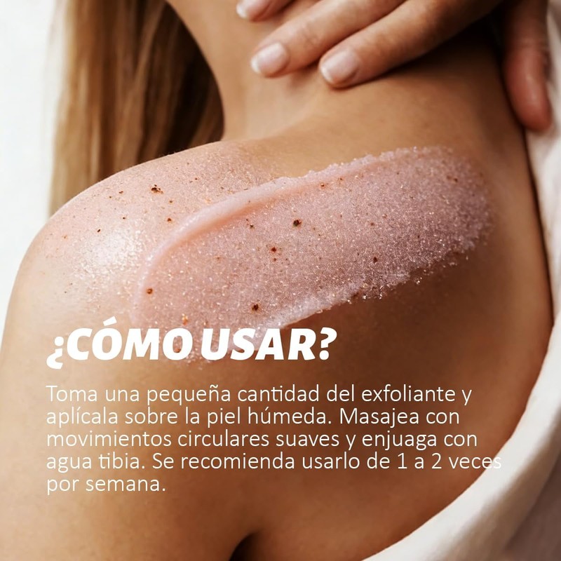 ULTRAMO Exfoliante, Exfoliante Corporal para Cuerpo, Rostro, Manos y Pies