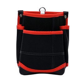 KH Takesonashii Two-tier Waist Bag, Black/Red