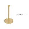 Ivilon Countertop Paper Towel Holder - Modern Tapered End Cap