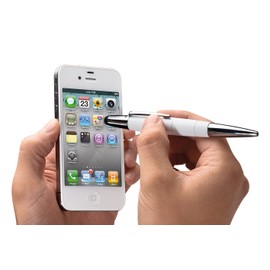 Wedo Pioneer 2-in-1 Stylus Touch Pen - White