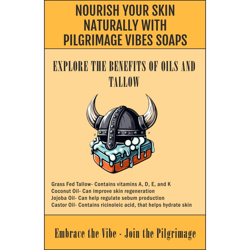 Pilgrimage Vibes Tallow Soap (2 Pack) (Green Tea & Cucumber)