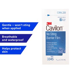 Cavilon 3M Cavilon No Sting Barrier Film 3345, 25 Applicators