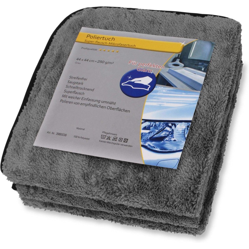 normani Premium Microfibre Polishing Cloth Car Cleaning Cloth Extra Soft