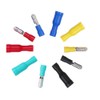 Hilitchi 100-Pcs 22-16 AWG Assorted Insulated Female & Male Bullet