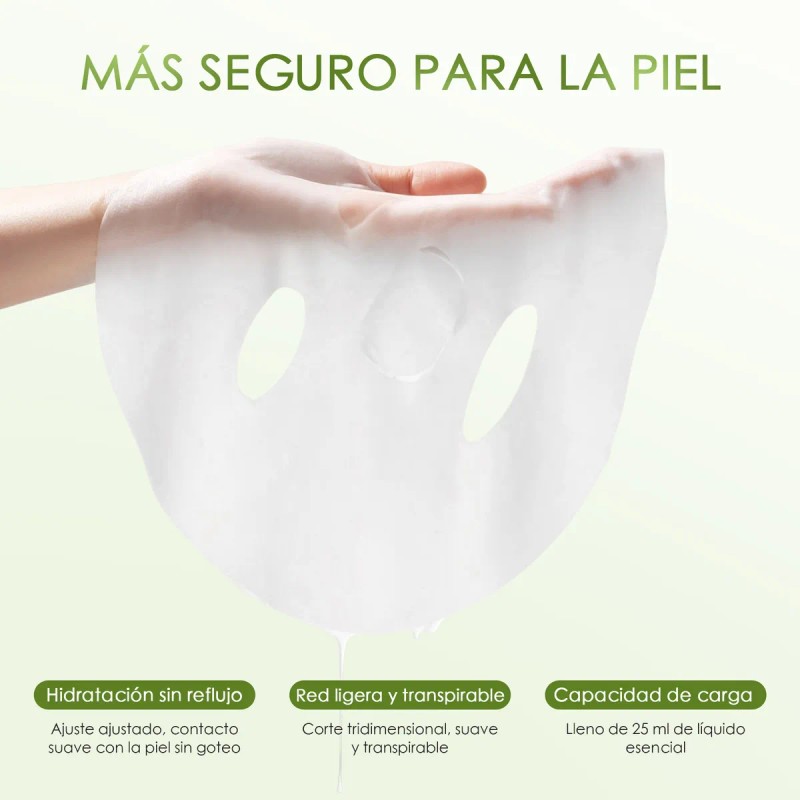 Mascarilla 7pzs Facial Aloe Vera