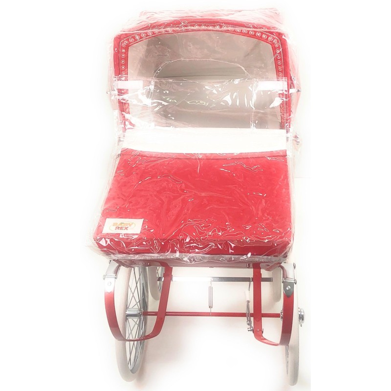 Dolls Pram Rain Cover for Silver Cross Oberon Chatsworth Cottingley