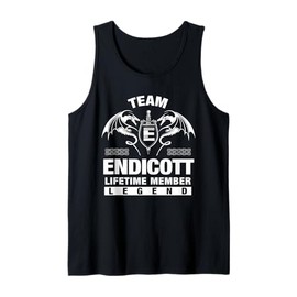 Team ENDICOTT - Lifetime Member Gifts Tank Top