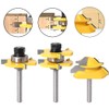 Lock Miter 45 Degree Joint Router Bits + 2Pcs Tongue