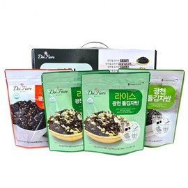 Gwangcheon Dolgim-jaban (Seasoned Stone Seaweed Flakes) Gift Set Seaweed Gift Set 2ea