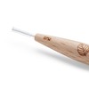 Georganics Beechwood Interdental Brushes ISO 0 (0.4mm) - Naturel and
