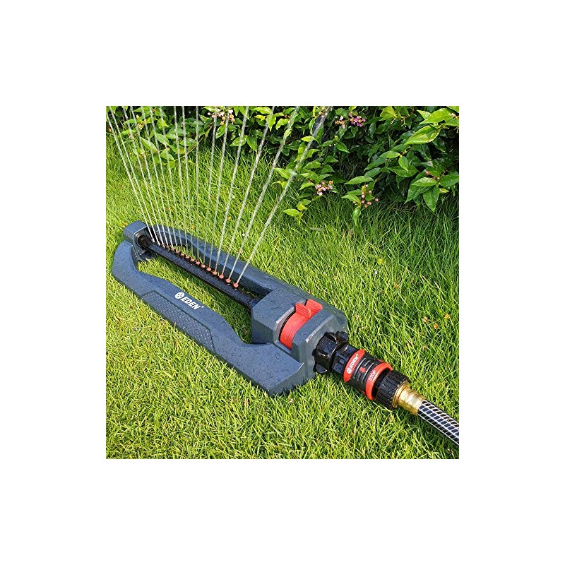 Eden Weighted Essential Oscillating Sprinkler with Precision Nozzles