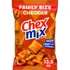 Chex Mix Cheddar Snack Mix, Savory Snack Bag, Family Size,