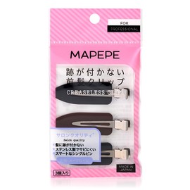 Mapepe Bangs Clip with No Trace (BK & BR) MAPEPE, Stainless Steel