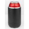 Avanti Double Wall Insulated Can and Stubbie Holder, Black