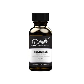 Detroit Grooming Co. Beard Oil – All-Natural, Hydrating Formula with Natural Oils, Vitamin E – Belle Isle Beard Oil (Lavender & Orange Scent) – 1 oz