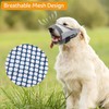 Cozioz Soft Mesh Dog Muzzle for Small, Medium, and Large