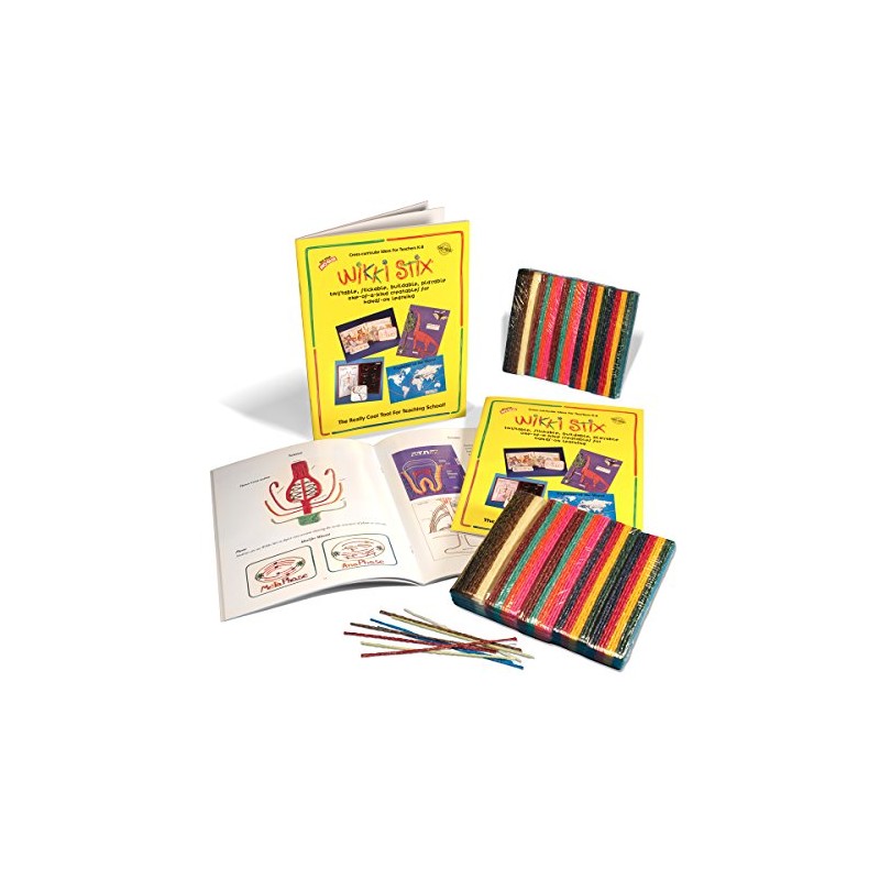 Wikki Stix Wax Classroom Pack, Assorted Colors, Set of 1,200