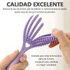 Cepillo Desenredante para Cabello, Cepillo para Rizos Rizado Húmedo y