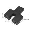 IEC320 C14 to Dual C19 Power Adapter Copper Conductor PVC
