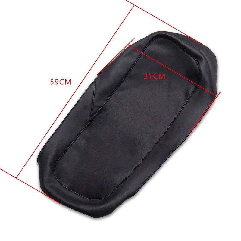 Dasen Saddlebag Speaker Lid Bra Protective Covers PU Leather Compatible
