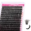 FADLASH Lash Extension Kit 100D Cluster Lashes 12-18mm Eyelash Clusters