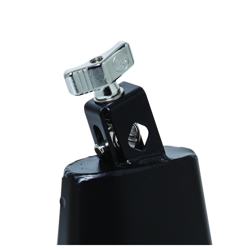 LP ROCK Ridge Rider Cowbell with ½ inch Mount Black