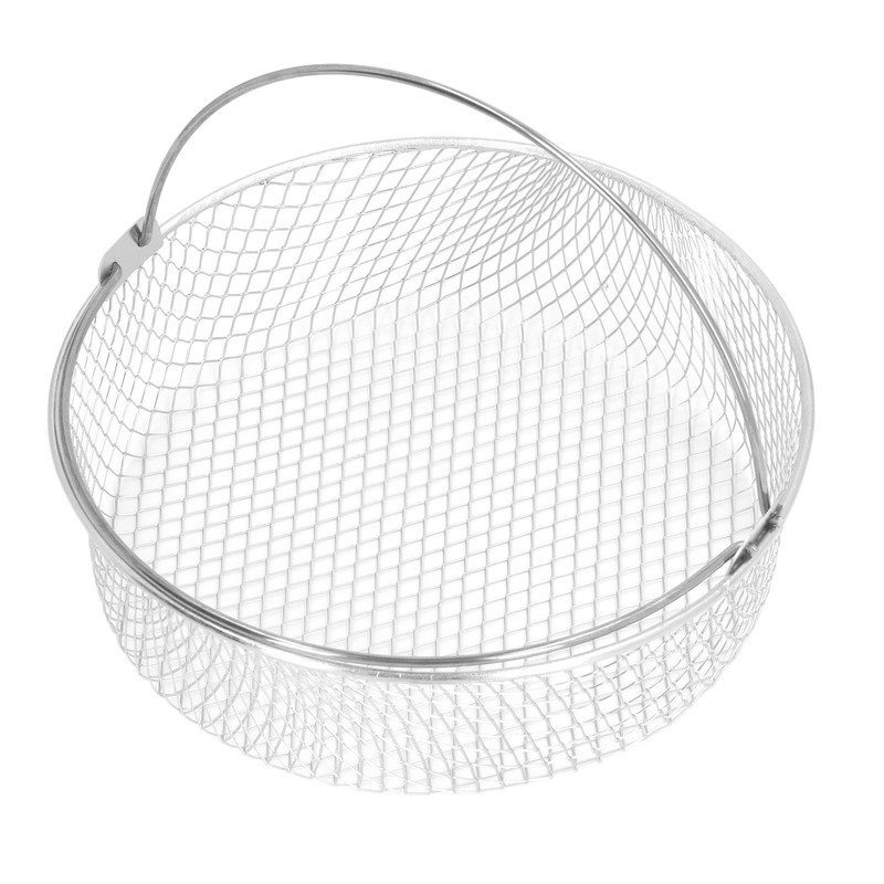 Fry Basket Stainless Steel with Handle Kitchen Fry Mesh Basket