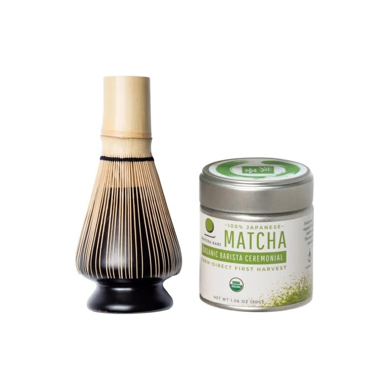 Dr. Weil Matcha Kari Mini juego de té Matcha Negro