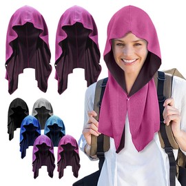 RECESS Cooling Towel, Cool Towel, Set of 2, Quick Drying, UV Protection, UPF 50, Heatstroke Prevention, Cooling Towel, Water Absorbent, Breathable, Sports, Outdoors, Summer, Neck Cooling (Pink/Food