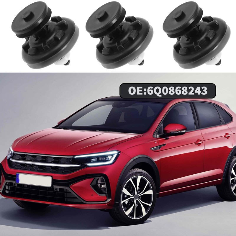 ECSiNG 40Pcs Door Card Panel Trim Clips Replacement 6Q0868243 50267052