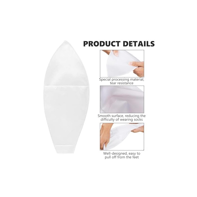 4pcs Open Toe Compression Socks, Sock Dressing Aid Stocking Aid