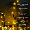 Metaku Globe String Lights Fairy Lights Battery Operated 16.4ft 50LED