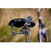Gusti Angelo D. Leather Saddle Vintage Retro Saddle with Suspension