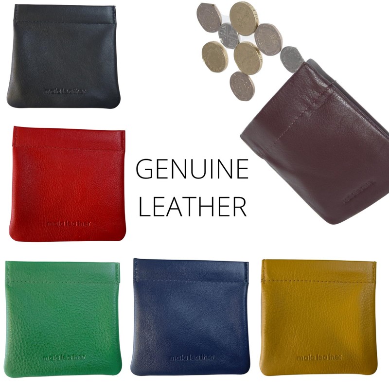 SNAP TOP Coin Purse - Black