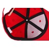 Chris Jones 95# Red Embroidered Baseball Cap Flat Brim Hat