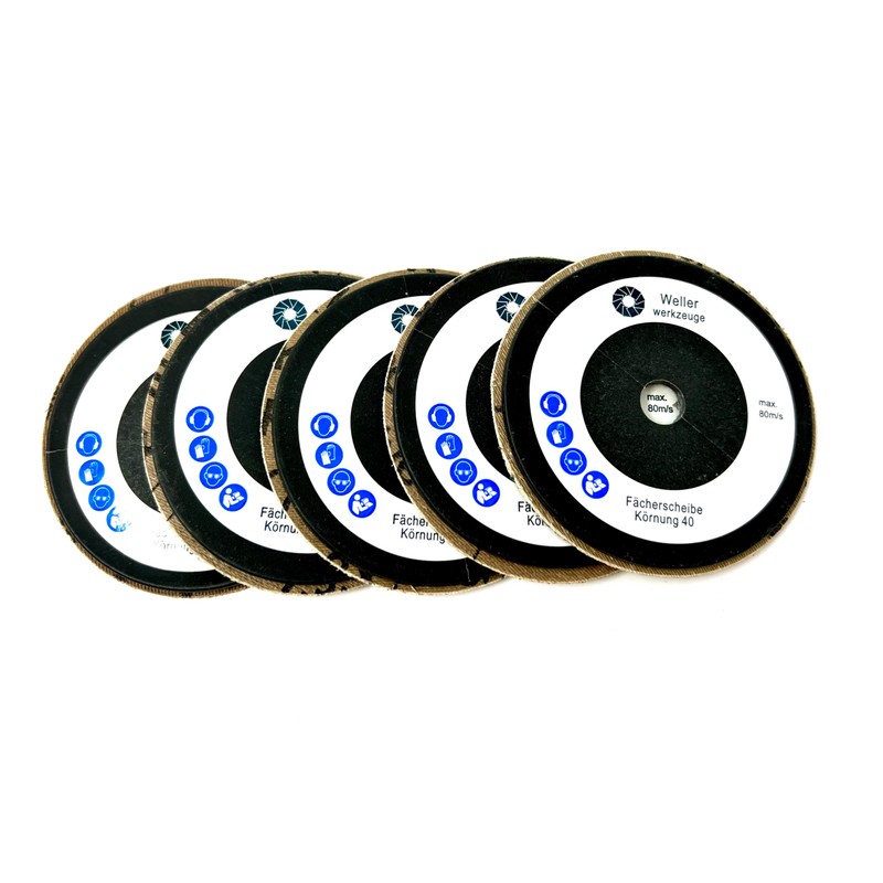 WELLERWERKZEUGE 15-Piece Accessory Set Diameter 76 x 10 mm Cutting