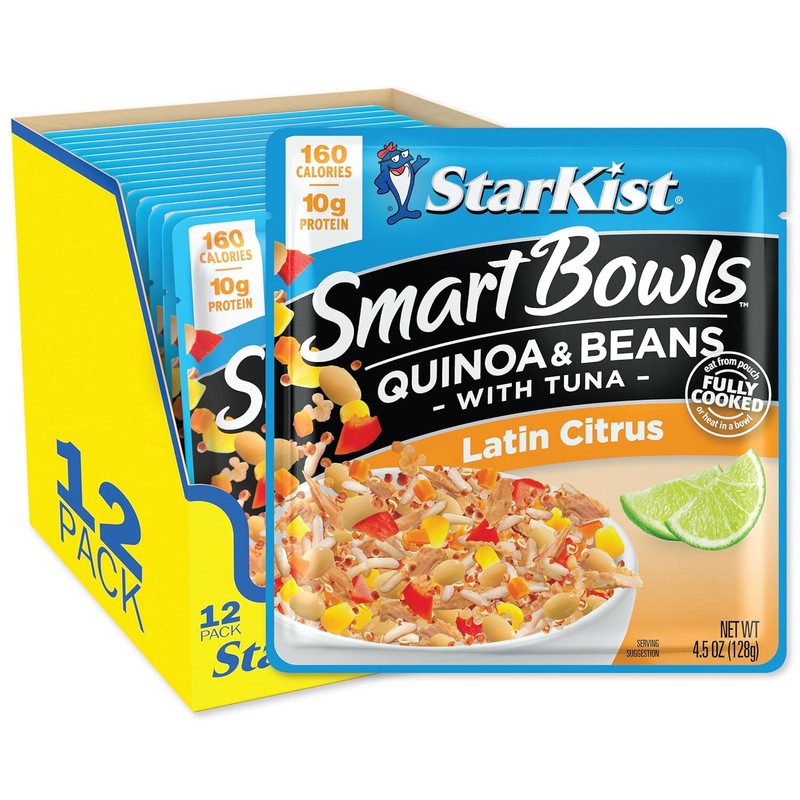 StarKist Smart Bowls Latin Citrus, 4.5 oz Pouch (Pack of