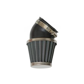 50 MM Air Filter Motorcycle Air Filter High Performance Air Filter for Pit Bike ATV Dirt Bike Mini Bike Black