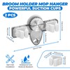 LELE LIFE 2 Pack Broom Holder Mop Hanger - Strong