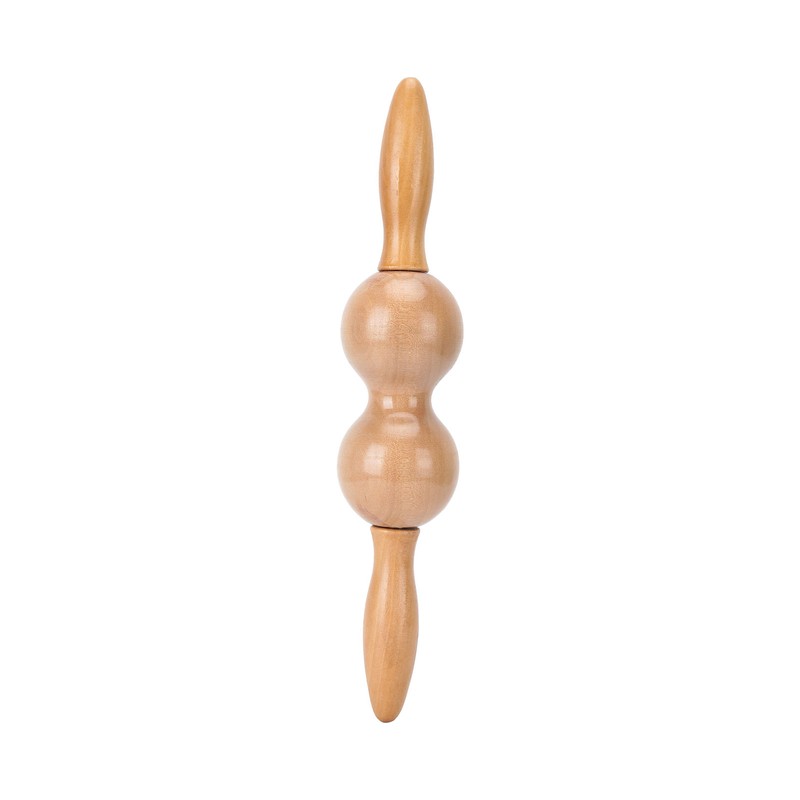 Roller Massager Wooden Trigger Point Whole Body Massage Stick Handheld