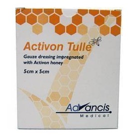 Activon Manuka Tulle Gauze Bandages 5x5cm - 5 pieces