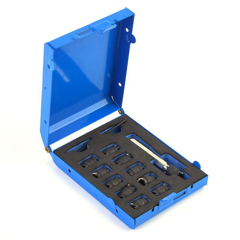 13 Pcs Durable Double Sided Rotary Spot Weld Cutter Drill