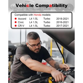 Amblee Fuel Injector Compatible with Honda Accord 2018-2021, Civic 2016-2021, CR-V 2017-2021 - L4 1.5L Replacement for 16010-5PA-305 061605PA305 1601059B315 160105PA305 16010-59B-315