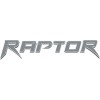 RV Decals 4U "RAPTOR" RV LOGO Graphic decal 66"x12.75" lettering